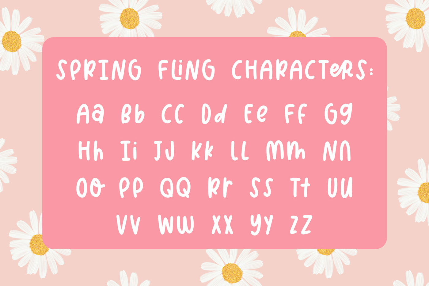 Spring Fling | Bubbly Sans Serif Font