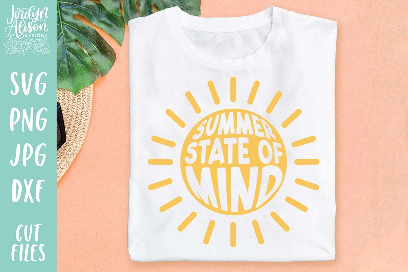 Summer State of Mind Sun SVG