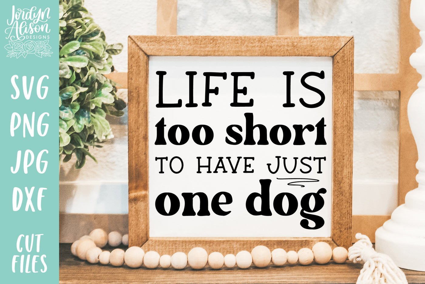 Too Short for One Dog SVG