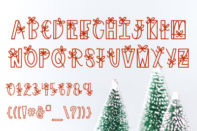 Under the Tree | Christmas Font