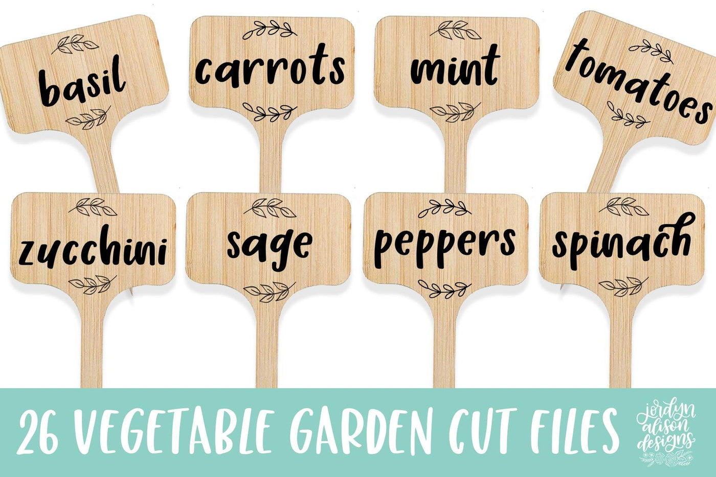 Cut File | Vegetable Garden Bundle - JordynAlisonDesigns
