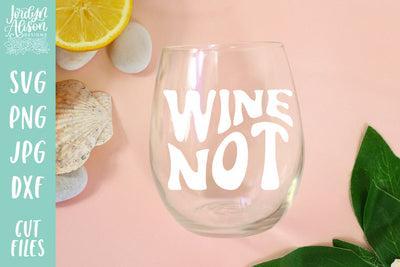 Wine Quotes SVG Bundle | Wine Glass Sayings SVG