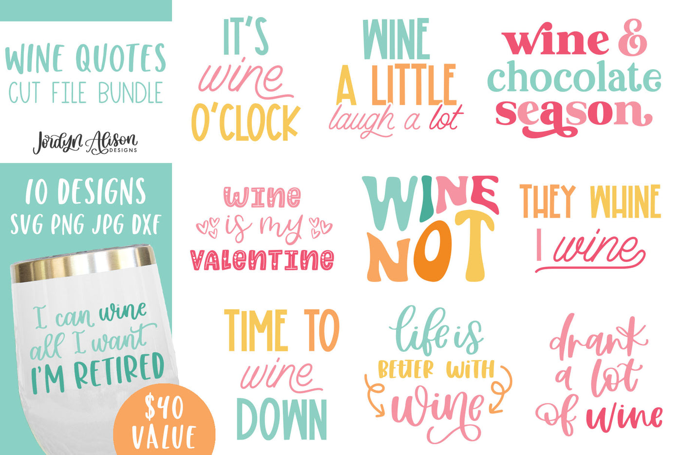 Wine Glass SVG Bundle, Funny Wine Glass Labels, Wine SVG Cut Files, Wine  Sayings for Cricut (Download Now) 