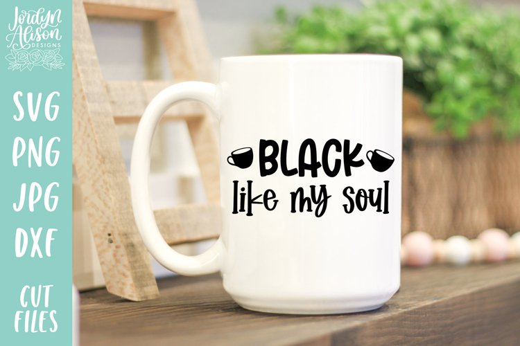 Black Like My Soul SVG