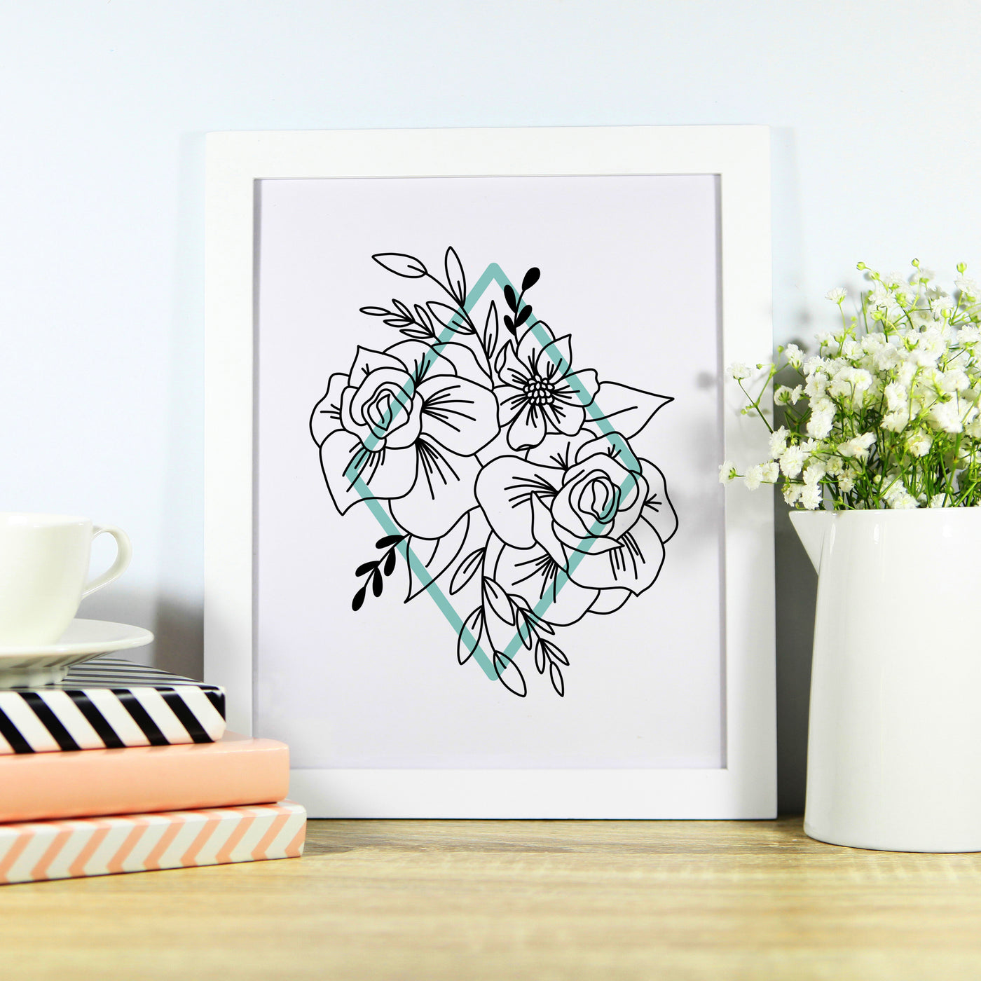 Floral Design, Printable Art - JordynAlisonDesigns