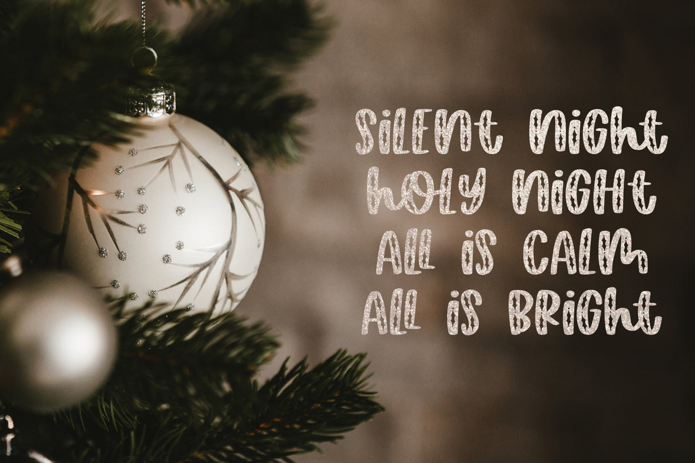 Happy Hollydays, Christmas Font - JordynAlisonDesigns