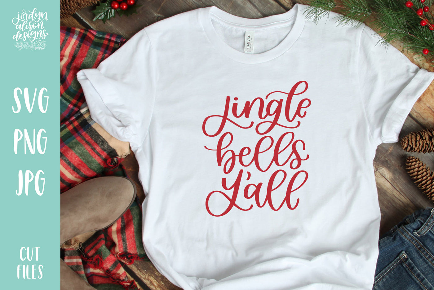Jingle Bells Y'all Christmas SVG