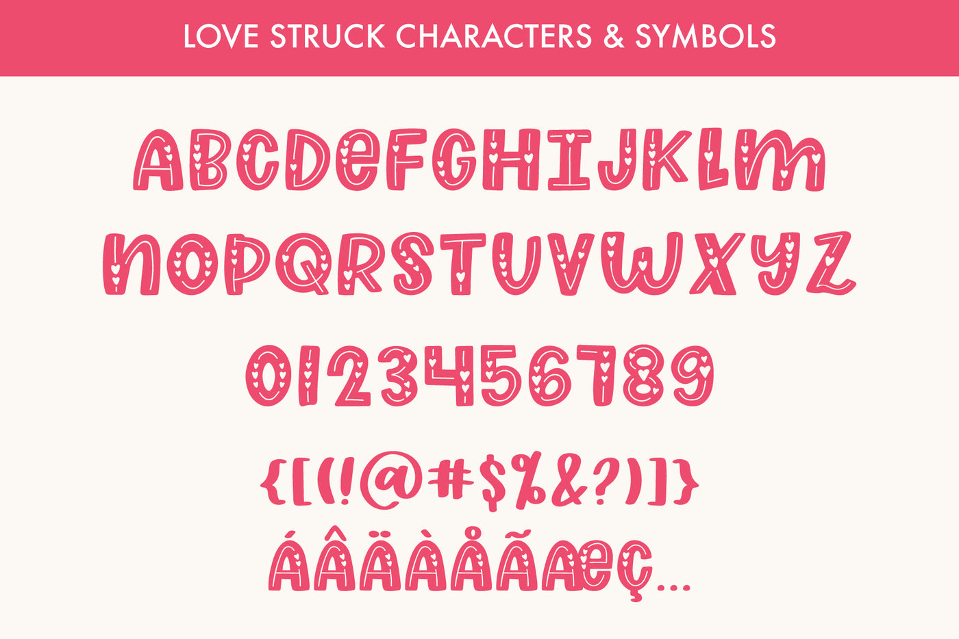 Love Struck Font - JordynAlisonDesigns
