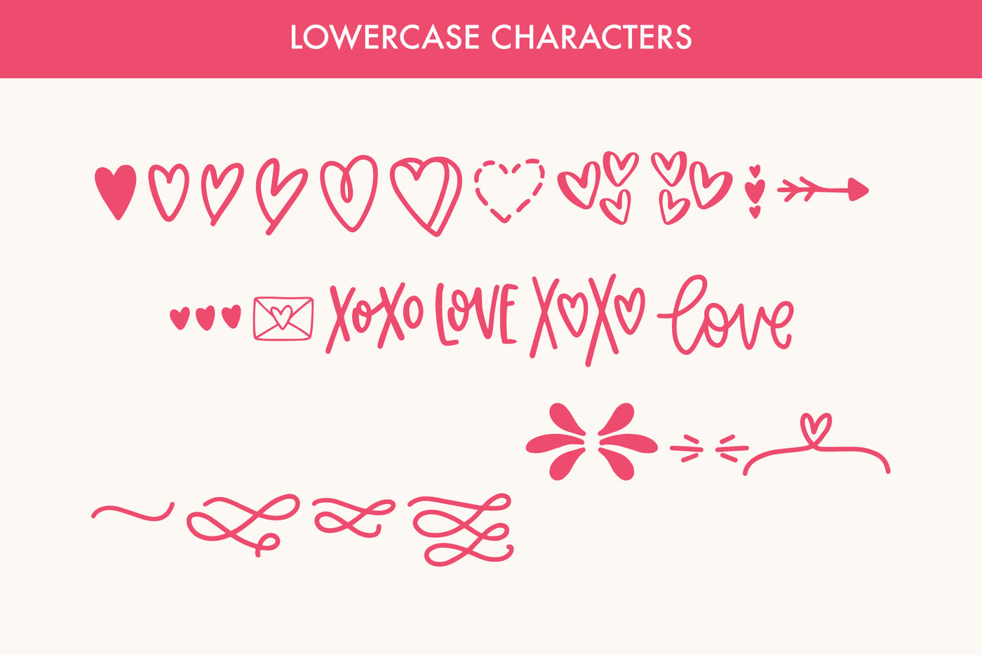 Love Font Bundle | 4 Valentine's Fonts