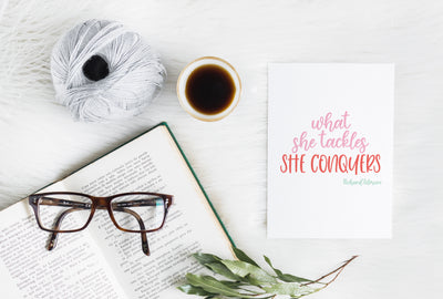 What She Tackles, Instant Download - JordynAlisonDesigns